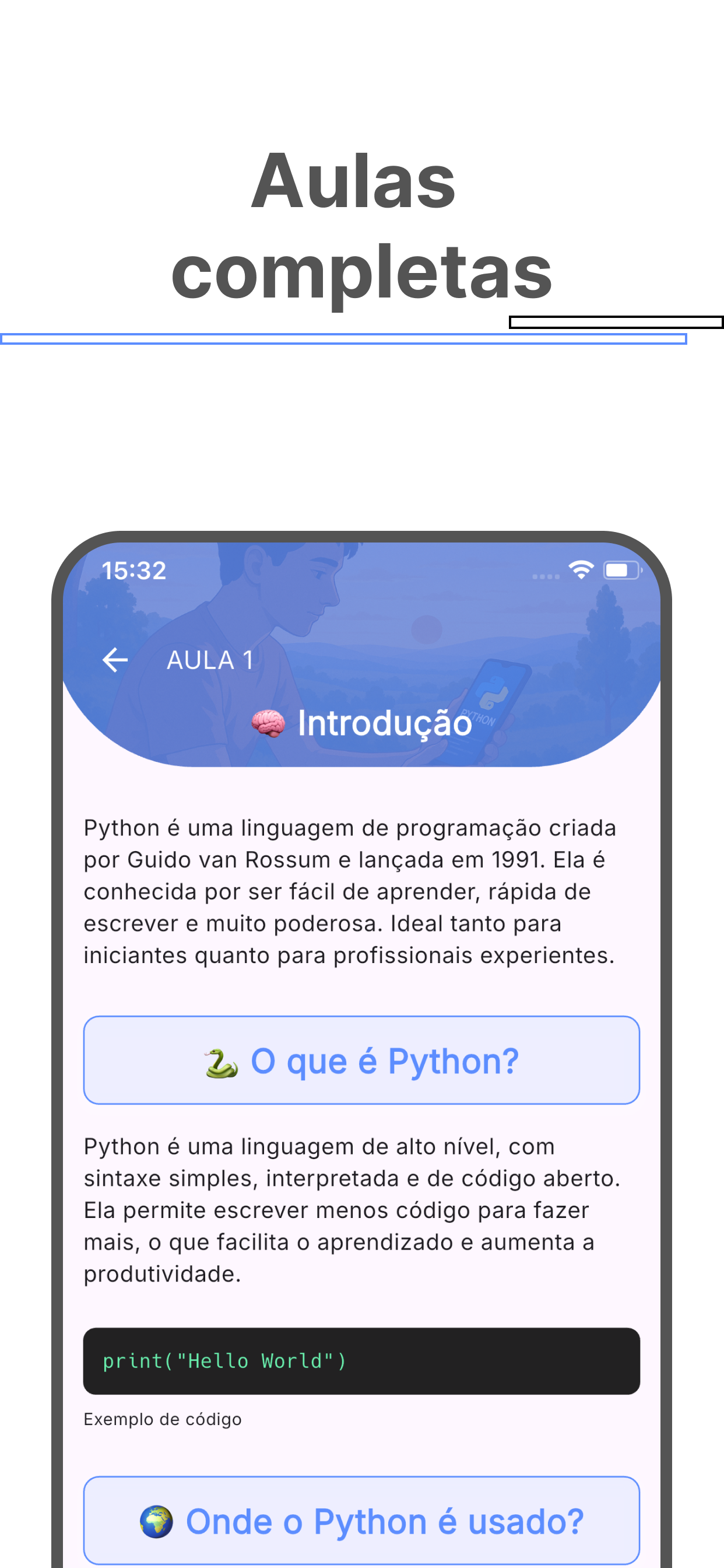 Screenshot 5 do app Aprendendo Python