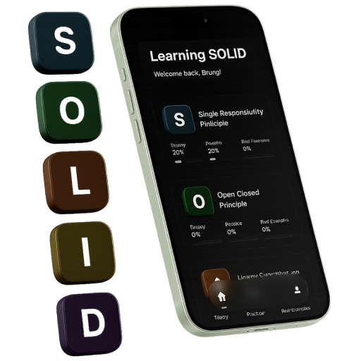 Screenshot do app Arquitetura SOLID
